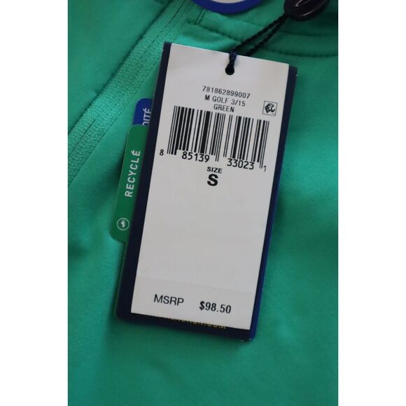 Polo Ralph Lauren 781862899007 Men Sz S Green 1/4 Zip Golf L/S Pullover Shirt - Picture 6 of 10